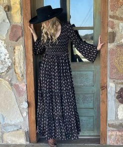 MOLLIE BRACKEN The Comp-LEAF-ly Perfect Dress Women