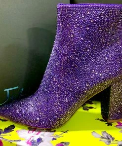 The Ranch House Shoes Betsey Johnson SB Cady Rhinestone World Bootie