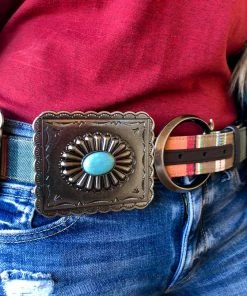 The Ranch House Accessories Mesa Flats Serape Concho Belt