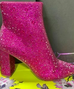 The Ranch House Shoes Betsey Johnson SB Cady Rhinestone World Bootie