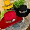 The Ranch House Hats Charlie 1 Horse Gold Digger In Black