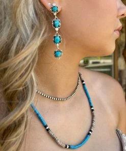 Rio Grande Accessories Pretty Little Things Turquoise Drop Earrings