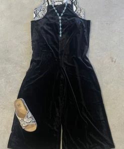 The Ranch House Velvet Monkey Romper Women