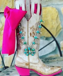 The Ranch House Ocean Waters Turquoise Squash Necklace Accessories