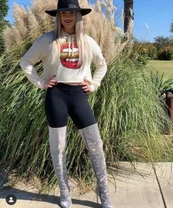 The Ranch House Women Steve Madden Skyscraper Rhinestone Boots