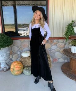 The Ranch House Velvet Monkey Romper Women