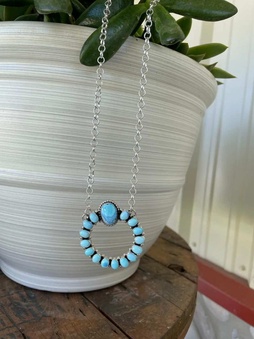 The Ranch House Accessories Cinderella Circle Necklace 4 The Ranch House Accessories Cinderella Circle Necklace