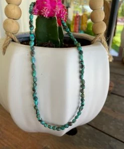 The Ranch House Circle Stone 16" Necklace